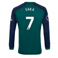 Camisa de time de futebol Arsenal Bukayo Saka #7 Replicas 3º Equipamento 2023-24 Manga Comprida